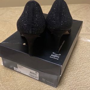 beautiful pair of ladies Black dress shoes by INC